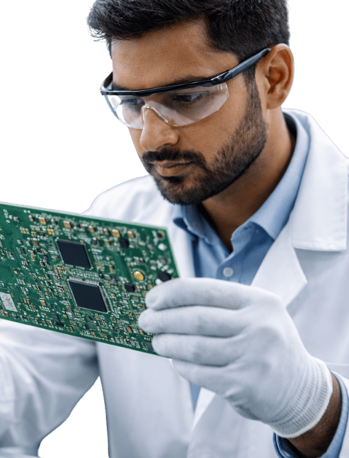 Bisco lab technician